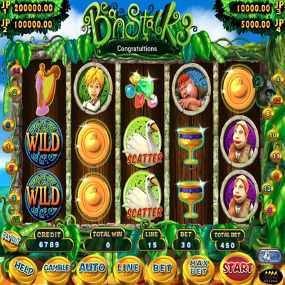 Beanstalk 19 Inch Metal Cabinet Single Screen Video Slot Metal Box Cabinet For Casino Game Room For Sale