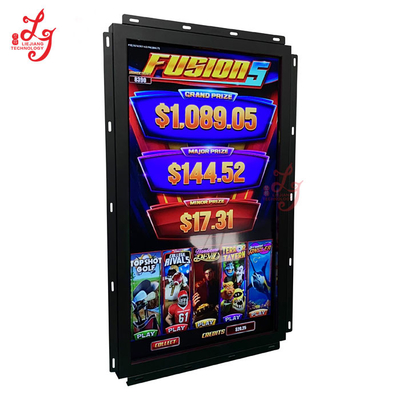 32 Inch Open Frame Fusion 5 IR Touch Screen Game Monitor For POG IGS bayIIy Games Iightning Fire Link Game Board