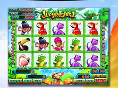 Jungle Island Dubbel / Enkel Scherm Spel
