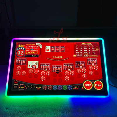 RHUM 32 Play Multi Hands Wins Progressive Jackpot PatTable Video slot Game Poker Game Board For Sale